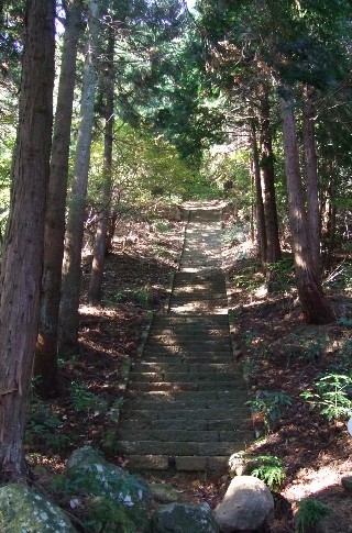 浅間神社の石段
