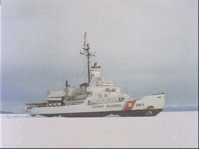 米沿岸警備隊の砕氷船