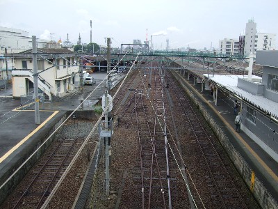 富士駅の線路