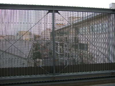 武蔵小杉駅新ホームから見たNEC玉川事業場