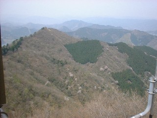 仏果山展望台から見る丹沢2