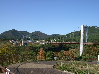 県立秦野戸川公園の橋